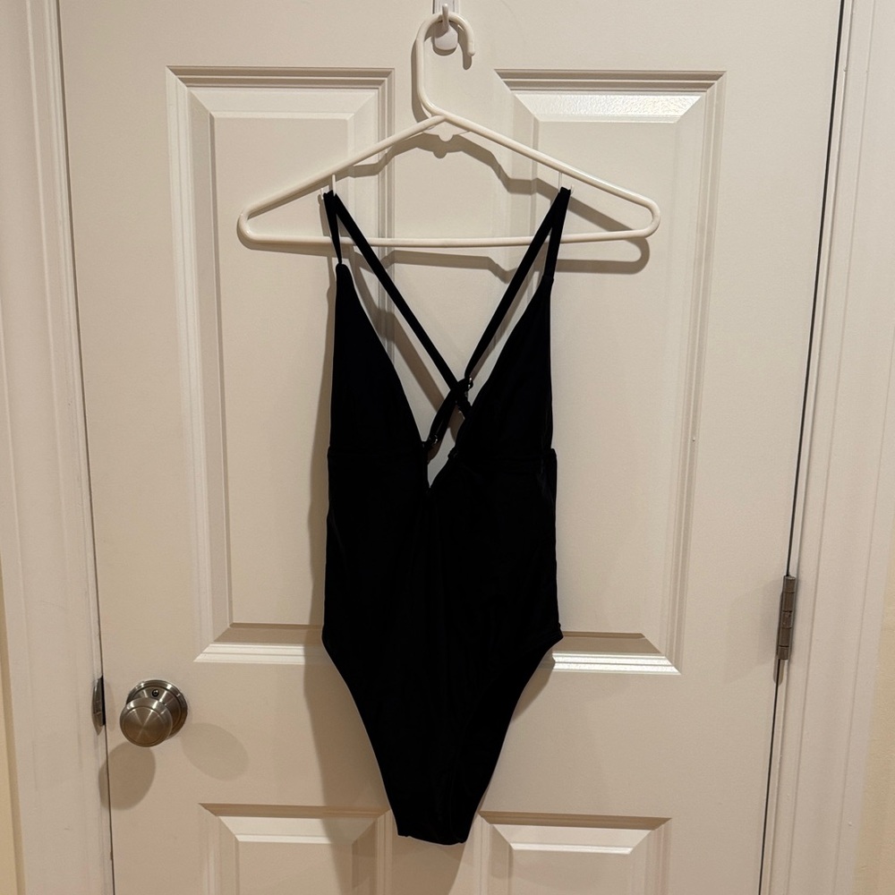 Cupshe Black One Piece Swimsuit
